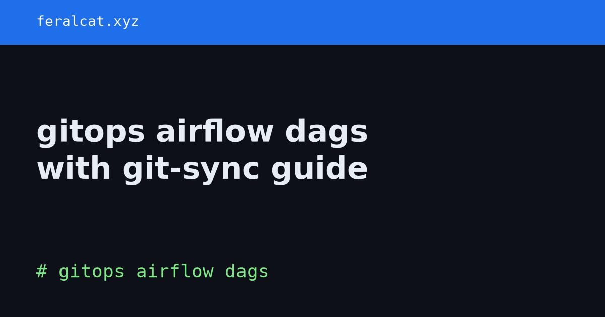 gitops airflow dags